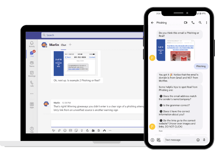 Phishing Chatbot Course