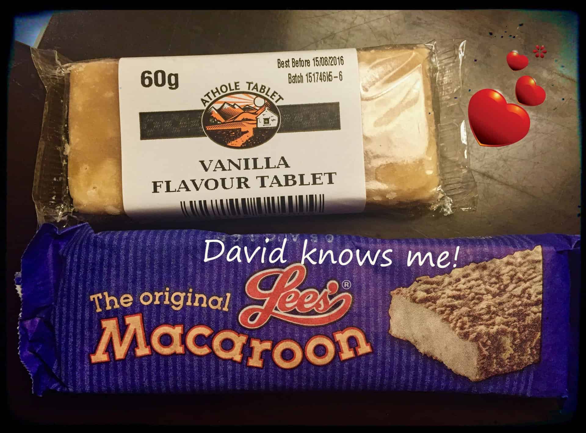 Candies from David ATD 2016