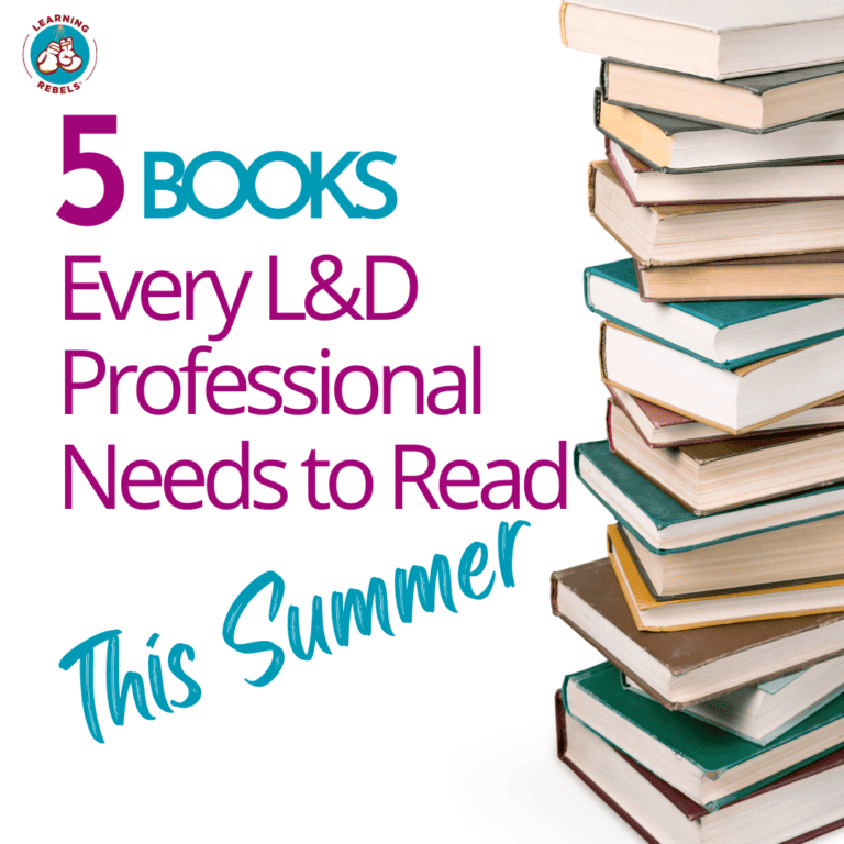 Column of books with blog title 5 books you need to read this summer