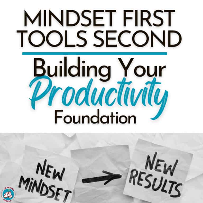 Building Your Productivity Mindset