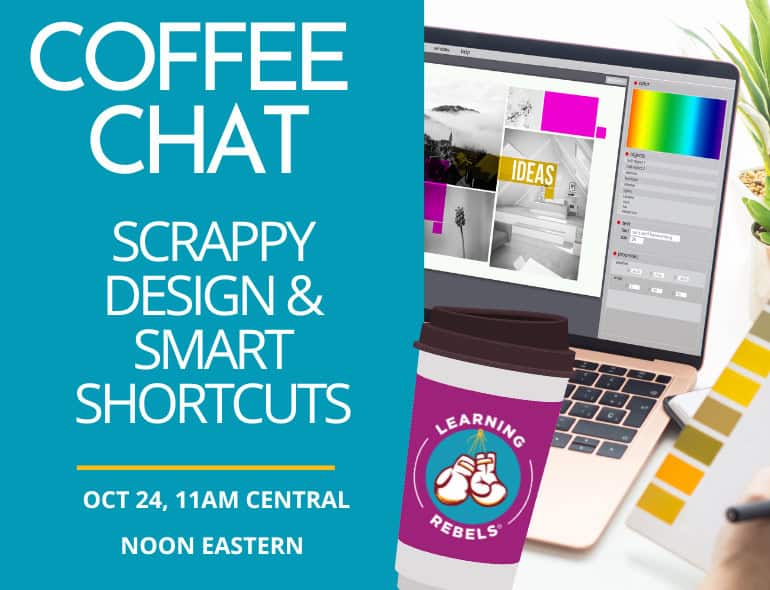 Coffee Chat Scrappy Design