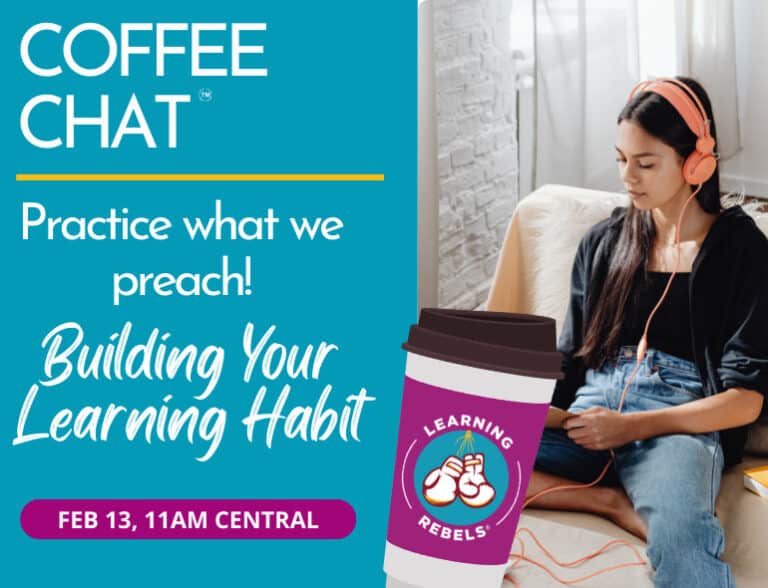 Coffee Chat Building Learning Habit