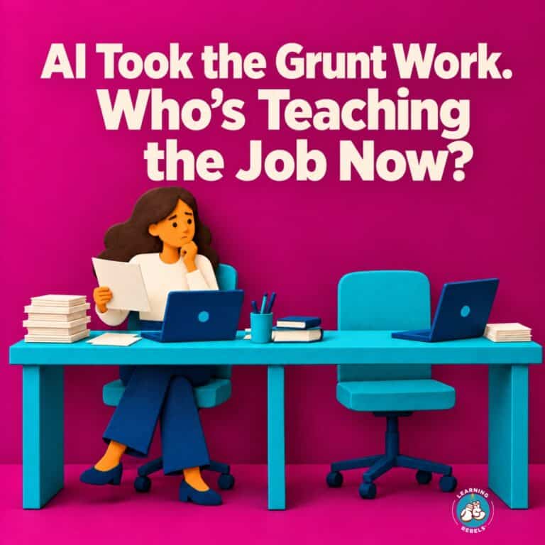 AI Grunt Work and Skills Gap