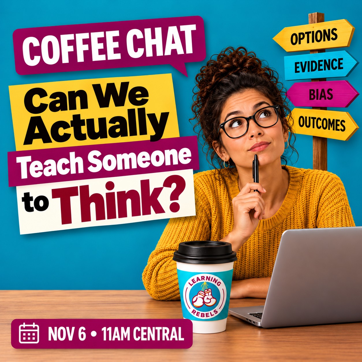 Coffee Chat Making people think